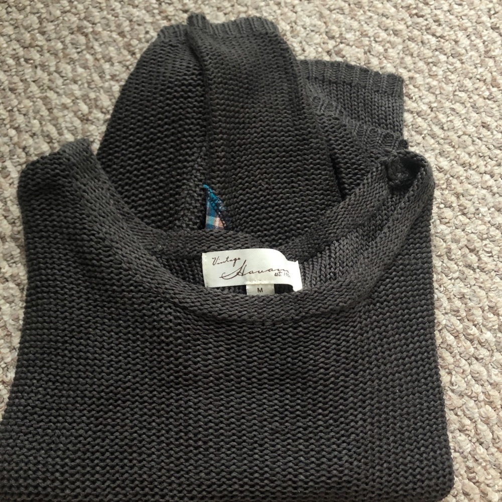 vintage havana patch sweater